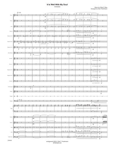 IT IS WELL WITH MY SOUL - Orchestra