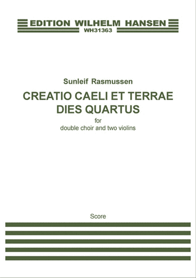 Creatio Caeli Et Terrae. Dies Quartus