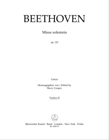 Missa solemnis, op. 123