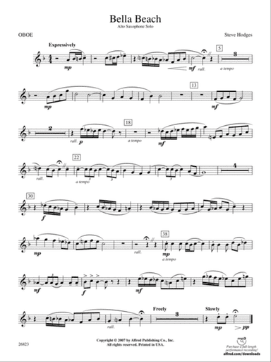 Bella Beach: Oboe