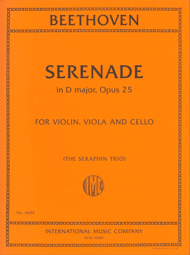 Serenade In D Major, Opus 25