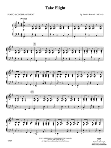 Take Flight: Piano Accompaniment