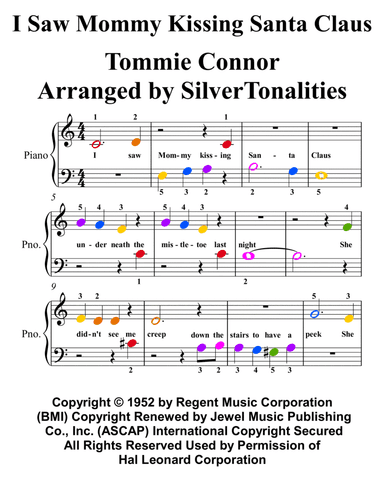 I Saw Mommy Kissing Santa Claus