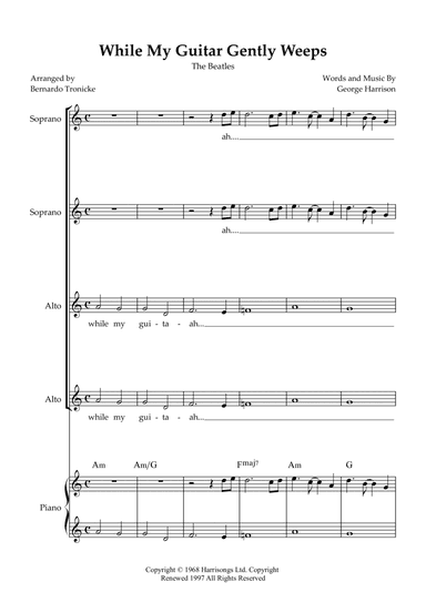 While My Guitar Gently Weeps