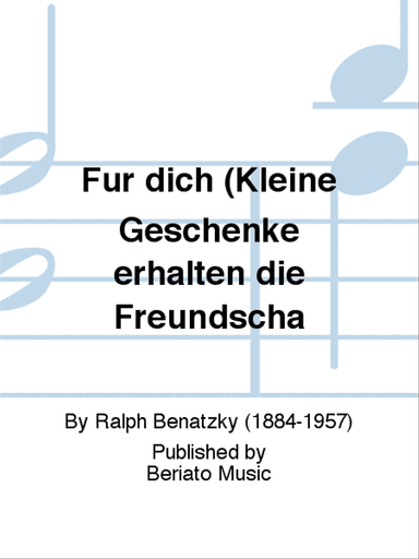 Für dich (Kleine Geschenke erhalten die Freundscha