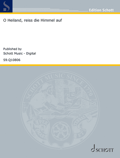 O Heiland, reiß die Himmel auf