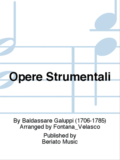 Opere Strumentali