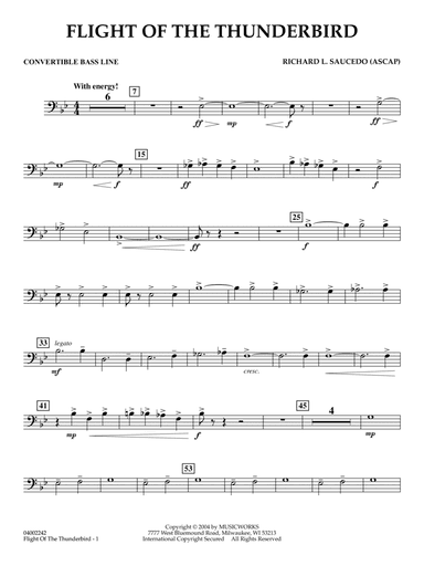 Flight Of The Thunderbird - Convertible Bass Line