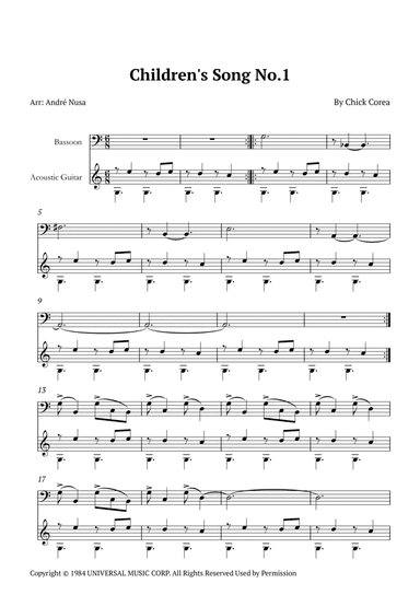 Children's Song No. 1