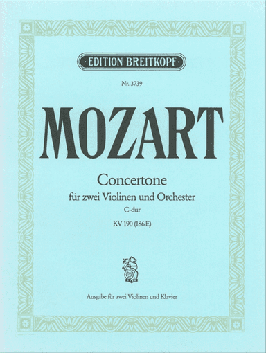 Concertone in C major K. 190 (186E)