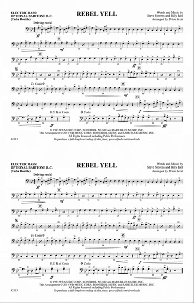 Rebel Yell: Electric Bass