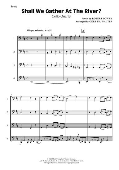 Shall We Gather At The River