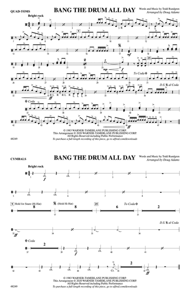 Bang the Drum All Day: Quad-Toms