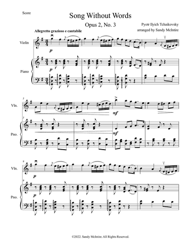 Song Without Words