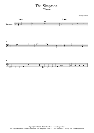 Theme From The Simpsons