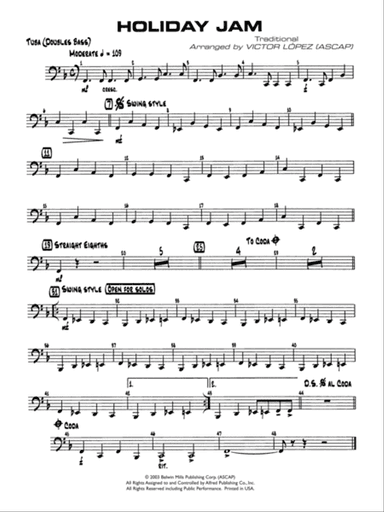 Holiday Jam: Tuba