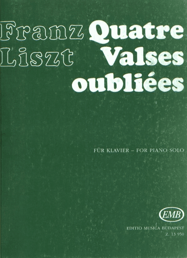 Quatre valses oubliees