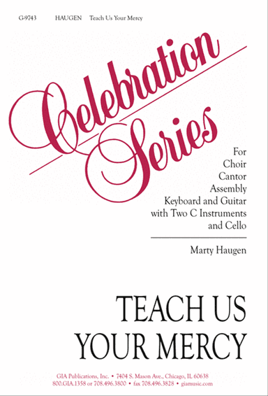 Teach Us Your Mercy - Instrument edition