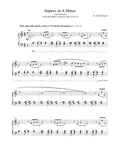 Improv in A Minor (An Interlude)