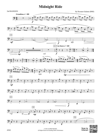 Midnight Ride: 2nd Bassoon