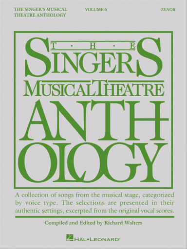 Singer's Musical Theatre Anthology – Volume 6