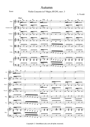 The Four Seasons: Autumn 3rd Movement