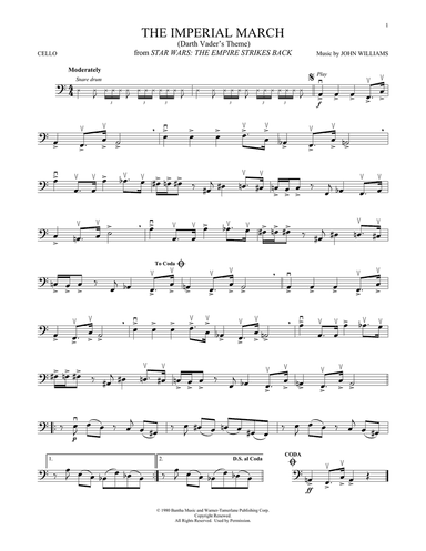 The Imperial March (Darth Vader's Theme) (from Star Wars: The Empire Strikes Back)