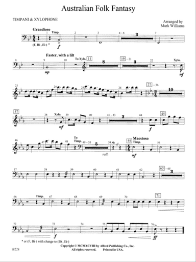 Australian Folk Fantasy: Timpani