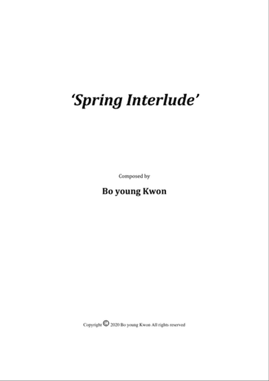 Spring Interlude