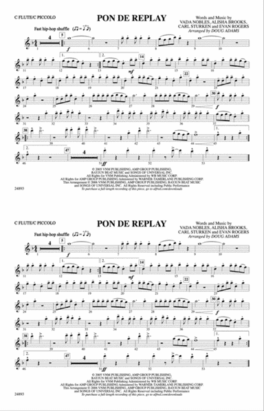 Pon de Replay: Flute