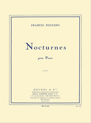 Nocturnes Recueil Piano