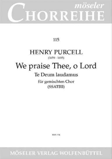 We praise Thee, o Lord