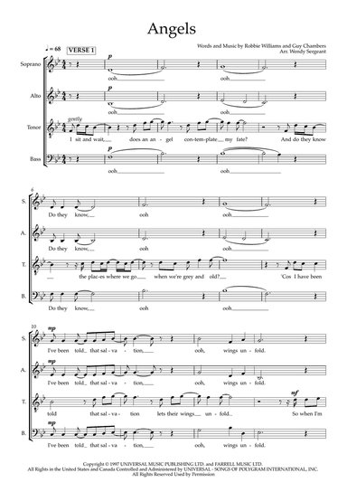 Angels (arr. Wendy Sergeant)