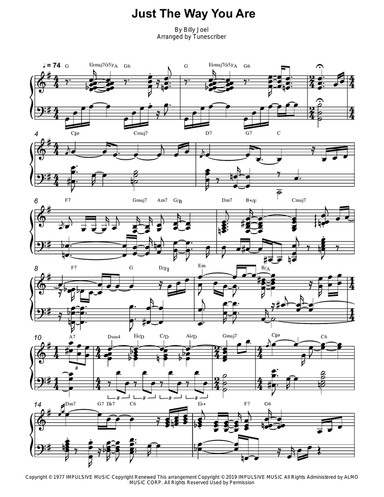 Just The Way You Are