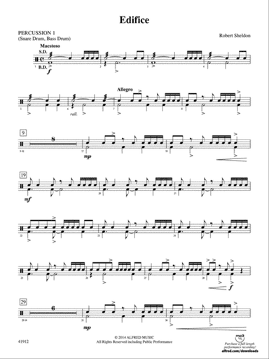 Edifice: 1st Percussion