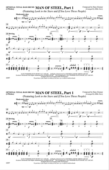 Man of Steel, Part 1: Tonal Bass Drum