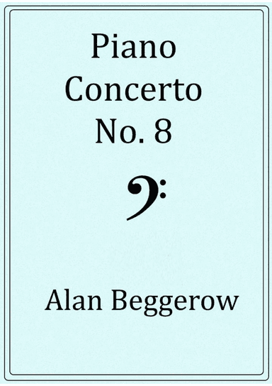 Piano Concerto No. 8 (score only)