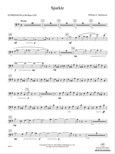 Sparkle: (wp) B-flat Baritone B.C.
