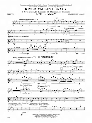 River Valley Legacy (I. River Echoes, II. Railroads, III. Machines, IV. Traditions): Flute