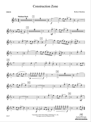 Construction Zone: Oboe