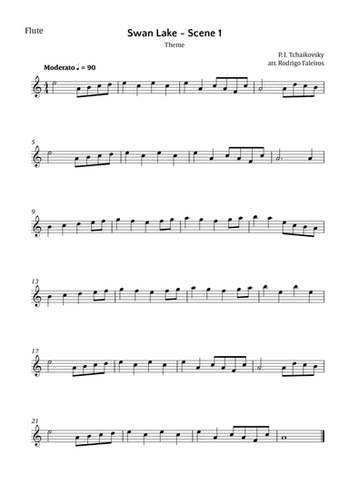 Swan Lake theme Scene 1