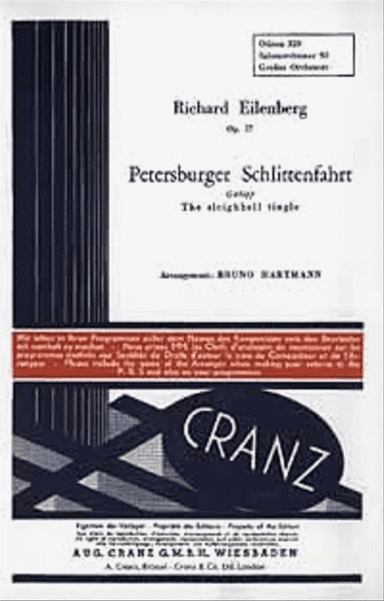 Petersburger Schlittenfahrt