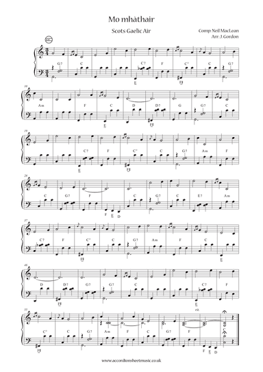 Mo Mhàthair (My Mother)