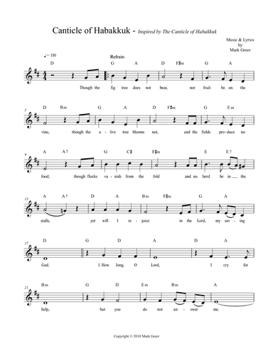 Canticle of Habakkuk