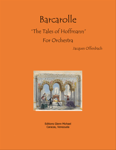 Barcarolle, Tales of Hoffman, for orchestra
