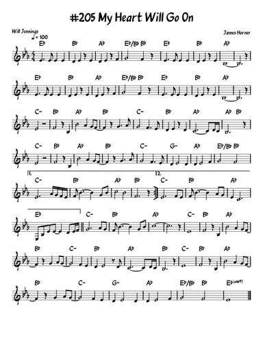 My Heart Will Go On (love Theme From 'titanic')