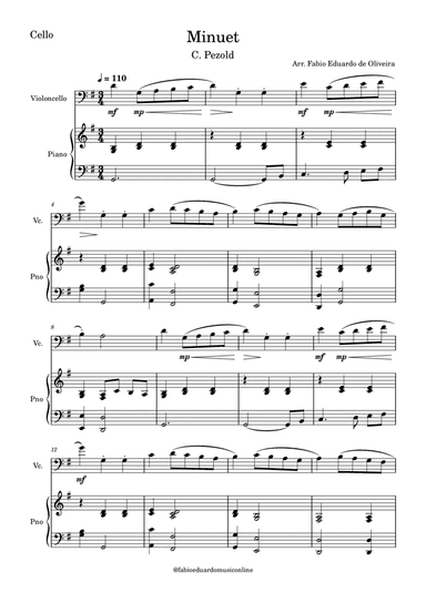 Minuet ("Bach")