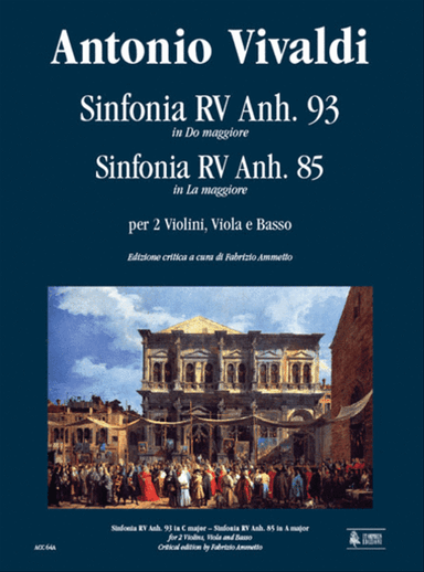 Sinfonia RV Anh. 93 in C Major