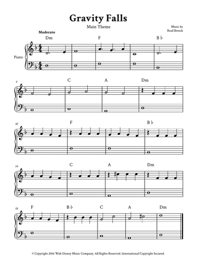 Gravity Falls (main Theme)