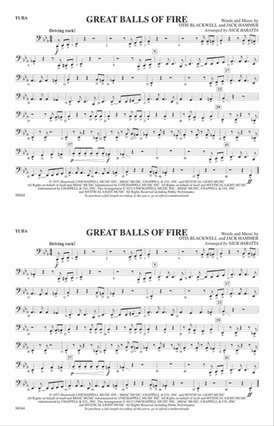 Great Balls of Fire: Tuba